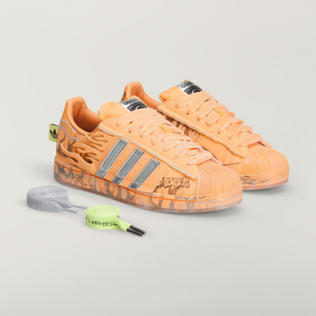 Adidas Superstar Hellstar Hazy Orange