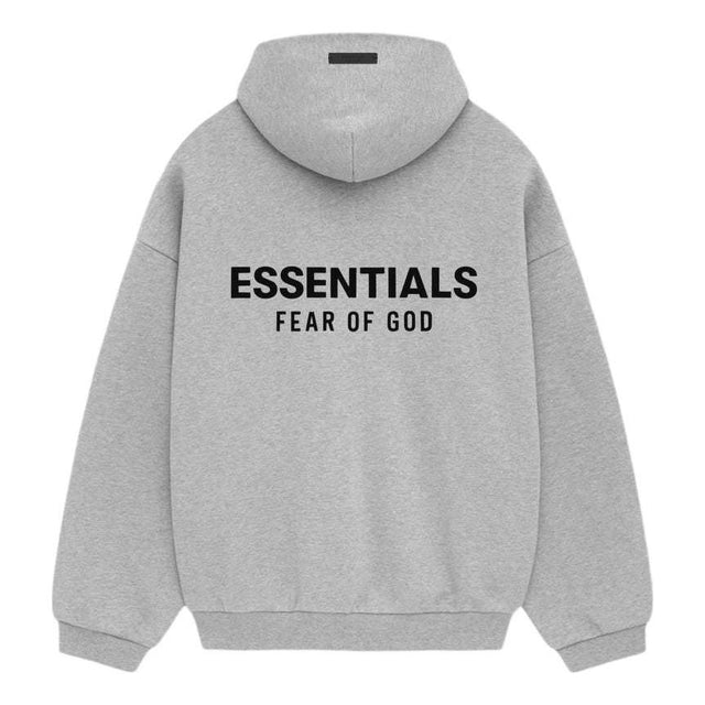 FW24 Fleece Hoodie 'Light Heather Grey'